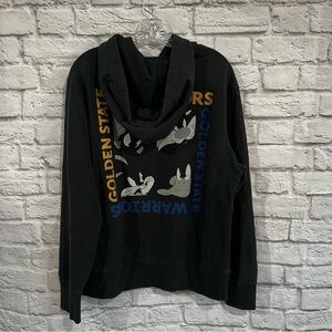 Rare Golden State Warriors Tailgate Clothing Looney Toons Hoodie Men's Medium